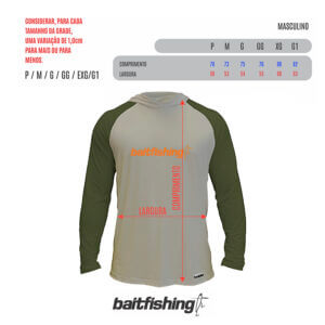 Alternative view of Camiseta Bait Fishing Armura Icy Hodie Cinza e Amarelo