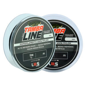 Linha Monofilamento Lumis Tamba Line - Preta - 300m