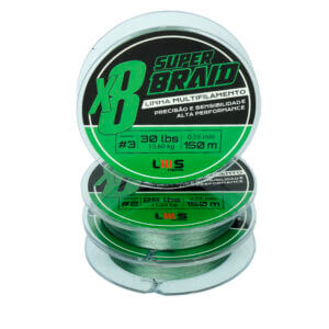 Linha Multifilamento Lumis Super Braid 8x - Verde