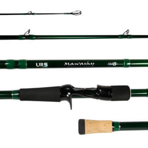 Vara de Pesca para Carretilha Lumis Mawashy 20 lb 6'3" (1,91 m) MWC63201 - Inteiriça
