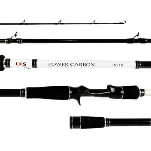 Vara de Pesca para Carretilha Lumis Power Carbon 50 lb 8'0" (2,40 m) - Special Series PCSSC80502 - 2 partes