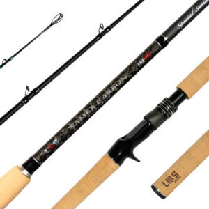 Vara de Pesca para Carretilha Lumis Tamba Carbon - Special Series 80 lb 7'0" (2,10 m) TMC70801 - Inteiriça