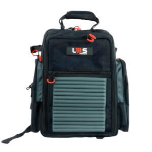 Mochila Lumis Commander Preta Com 3 Estojos - MCDERP