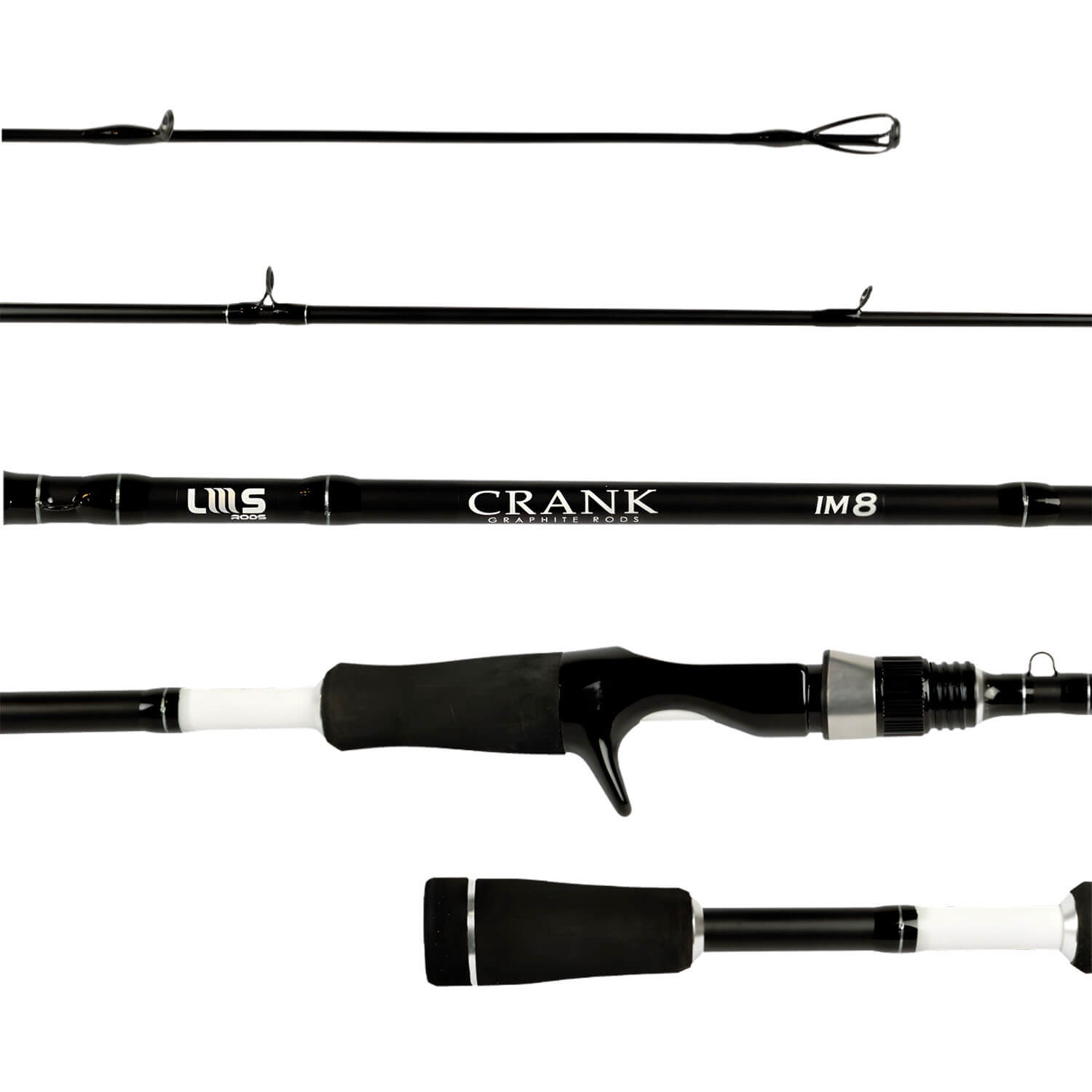 Vara de Pesca para Carretilha Lumis Crank - White 60 lb 9'0" (2,70 m) CRKC90602XH - 2 partes