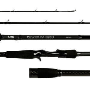 Vara de Pesca para Carretilha Lumis Power Carbon Black 80 lb 7'0" (2,10 m) PCBSC70801 - Inteiriça