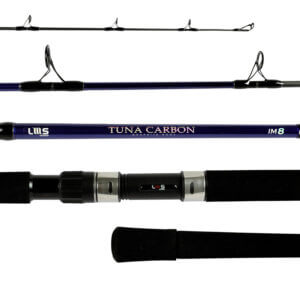 Vara de Pesca para Molinete Lumis Tuna Carbon - Upset 86 lb 8'3" (2,51 m) TCS83862 - 2 partes